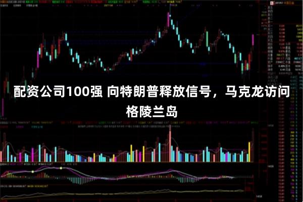 配资公司100强 向特朗普释放信号，马克龙访问格陵兰岛