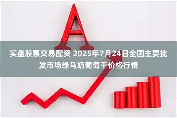 实盘股票交易配资 2025年7月24日全国主要批发市场绿马奶葡萄干价格行情